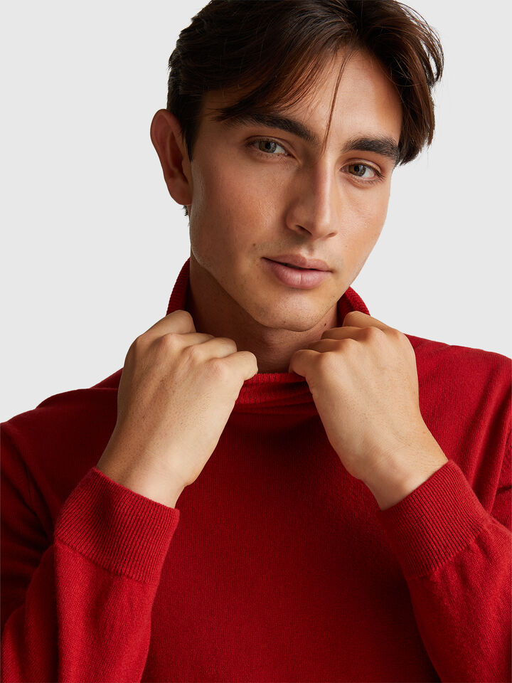 TURTLE NECK SWEATER Men image number 4
